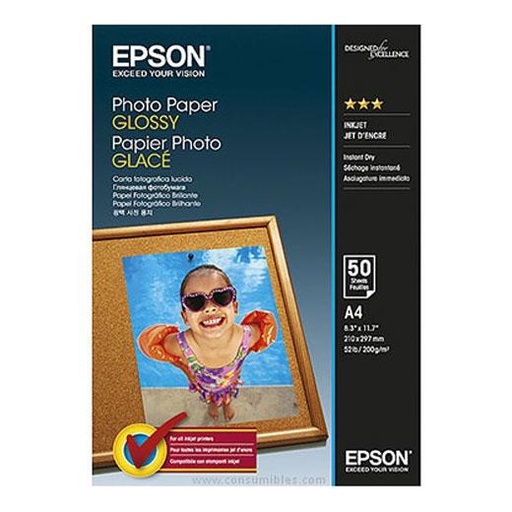 [1415007] EPSON - Pap INK PH GLOSS A4 50H S042539 (Ref.C13S042539)