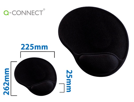 [2031748] Q-CONNECT - ALFOMBRILLA PARA RATON CON REPOSAMUÑECAS DE GEL (Ref.KF02213)
