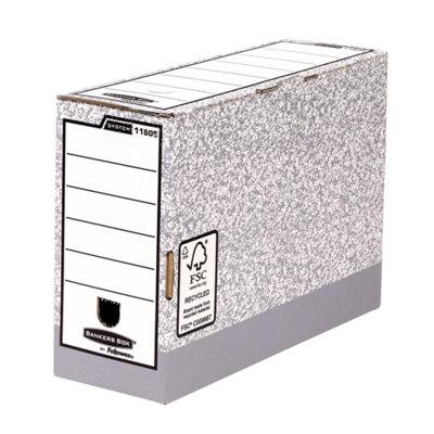 [1704558] FELLOWES - Archivador Definitivo Bankers Box 315x225 mm Cartón reciclado Montaje automát.lengüeta (Ref.1080501)