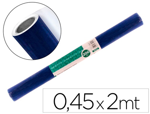 [2075055] LIDERPAPEL - ROLLO ADHESIVO ESPECIAL ANTE AZUL ROLLO DE 0,45 X 2 MT (Ref.RO14)