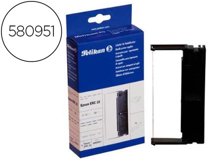 [2044070] EPSON - CINTA IMPRESORA PELIKAN PARA ERC 32 VIOLETA (Ref.580951)