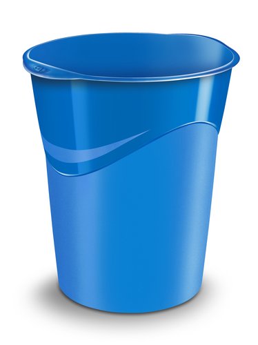 [2063202] CEP - PAPELERA PLASTICO AZUL 14 LITROS (Ref.1002800351)