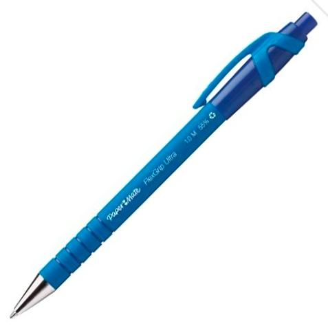 [1948783] PAPER MATE - Caja 30+6 BOLÍGRAFOS FLEXIGRI AZUL (Ref.1910074)