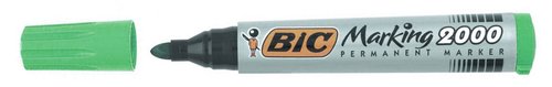 [1153394] BIC - Marcador PERMANENTE 2000 DE PUNTA CONICA. COLOR VERDE. 820912 (Ref.8209123)