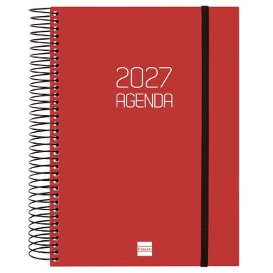 [742917427] FINOCAM - AGENDA ANUAL BASIC OPAQUE - Espiral - Día Página - E10 - 155x212mm (Ref.742917427)