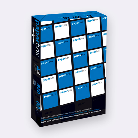 [40001708] PAPEL PAPERBOX - A4 - 80g - Blancura CIE 146 - Paquete 500h (Ref.40001708)