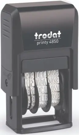 [4850] TRODAT - FECHADOR AUTOMATICO PRINTY 4850 - 25x14mm (Ref.4850)